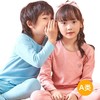 A类儿童保暖套装AB面儿童保暖内衣女一体冬季秋衣秋裤套装中大童彩棉加厚家居磨毛 商品缩略图4
