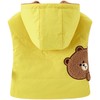 英氏-童衣类（冬）E1连梭帽马夹桔黄110CM 商品缩略图4