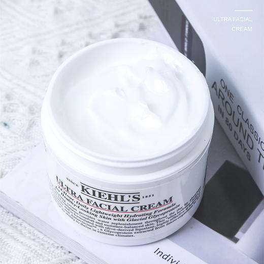 Kiehl’s科颜氏保湿面霜125ml 女角鲨烷滋润补水保湿干皮 修护改善肌肤 商品图6