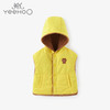 英氏-童衣类（冬）E1连梭帽马夹桔黄110CM 商品缩略图0