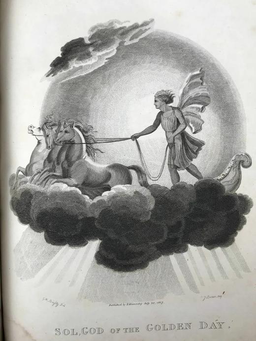 1816年 伯内特主教《地球的神圣理论》 16幅版画插图 精装16开 商品图12