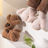 【柔软又Q弹 贴合宝宝脚型】儿童棉拖鞋冬季新款宝宝棉鞋包跟可爱卡通兔女童家居防滑棉鞋拖鞋 商品缩略图1
