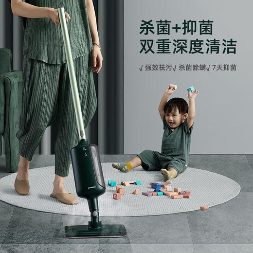 韩国大宇蒸汽拖把高温杀菌除螨电动擦地一拖净 商品图1