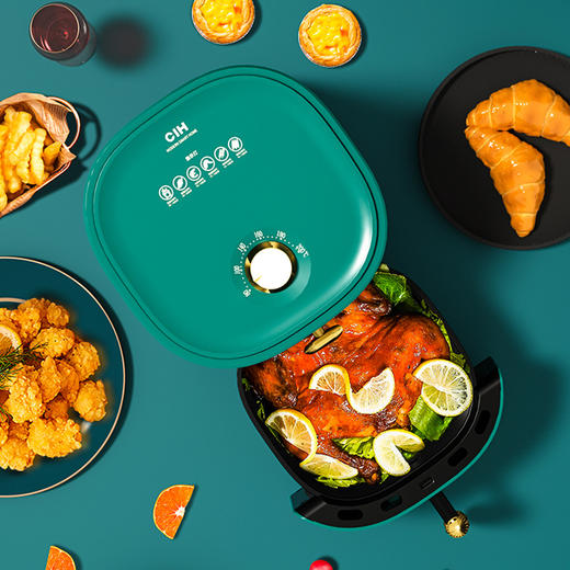 CIH智能无油家用空气炸锅 商品图2