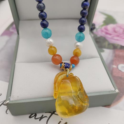 青金石毛衣链 商品图3