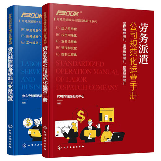 劳务派遣服务与规范化管理系列 2册 劳务派遣服务标准与业务规范 劳务派遣公司规范化运营手册劳务公司业务运营内部管理经营管理书 商品图0