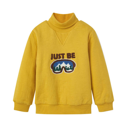 丽婴房-童衣类（冬）E1上衣背心式上衣E_橘黄 商品图4