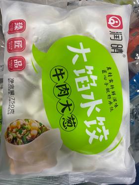 润晴水饺 牛肉大葱 750g