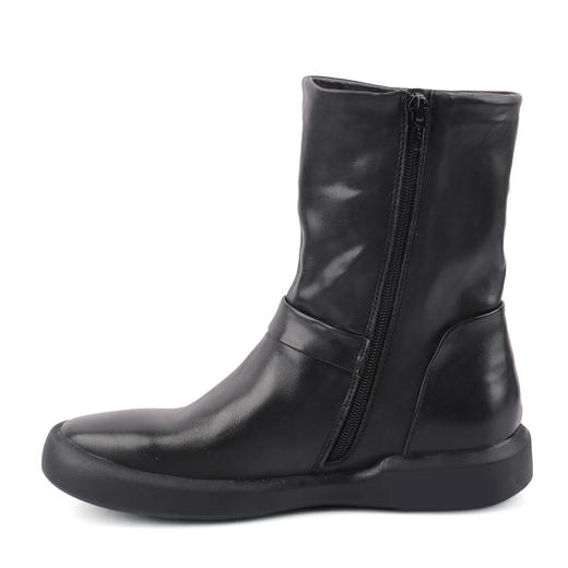 富贵吉祥2021时尚小牛皮女靴圆头F8B1858 商品图8