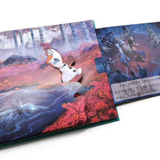 迪士尼大奖动画电影立体书冰雪奇缘2 3-6岁儿童立体书 迪士尼正版授权 经典动画故事 3D立体互动 打造不一样的迪士尼图书阅读体验 商品图4