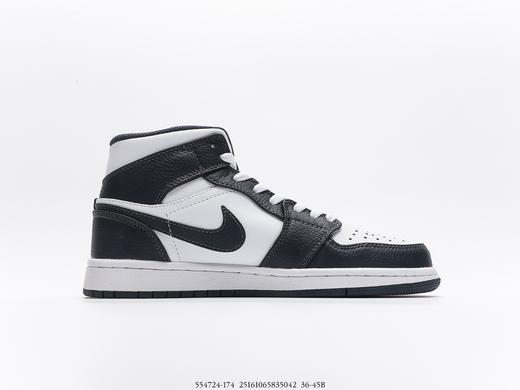 耐克乔丹Air Jordan 1 Mid AJ1乔丹一代中帮经典复古文化休闲运动篮球鞋板鞋554724-174男女鞋 商品图1