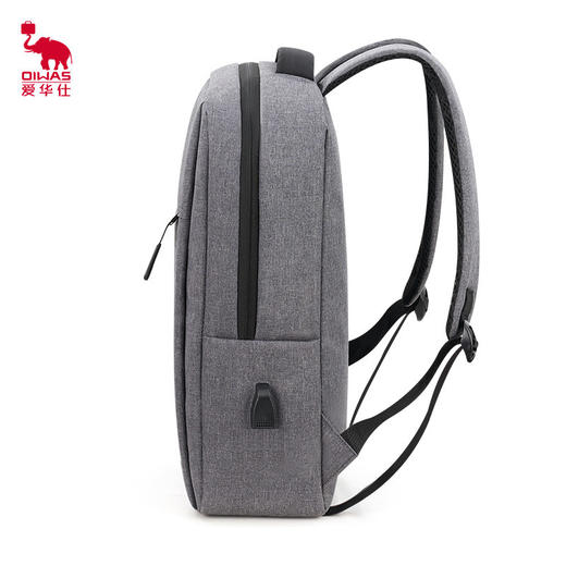 爱华仕4449商务电脑包双肩男士多功能时尚休闲潮流书包背包女 商品图4