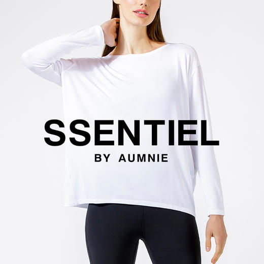 【新品】 放松一字领经典长袖T恤 LOOSE & RELAXED TEE秋冬新款宽松运动休闲 商品图0