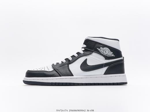 耐克乔丹Air Jordan 1 Mid AJ1乔丹一代中帮经典复古文化休闲运动篮球鞋板鞋554724-174男女鞋 商品图0