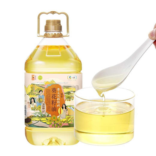 中粮初萃零反式脂肪葵花籽油5L 商品图5