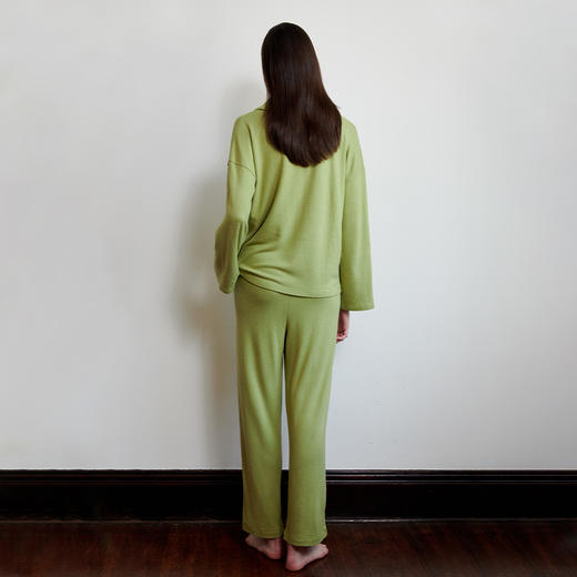 预售|Downland V领家居睡衣套装 [福利品] 商品图3