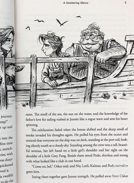 【中商原版】羽翼传奇3 英文原版 The Wingfeather Saga 3 The Monster in the Hollows Andrew Peterson 青少年奇幻小说 商品图6