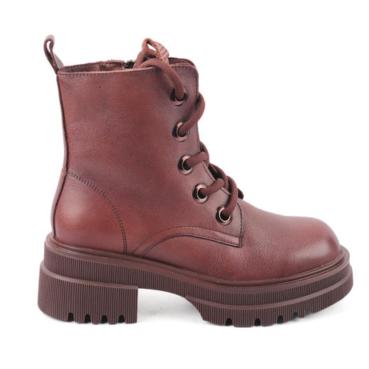 富贵吉祥2021平底休闲超轻加绒马丁靴F218007 商品图4