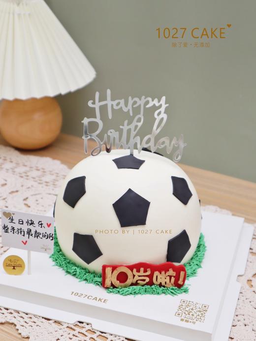 1027CAKE |  球形 足球主题蛋糕 商品图0