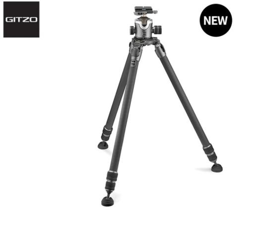 狼族优选丨捷信（GITZO）系统家无中轴拍鸟摄像摄影碳纤维三脚架带球型云台 GK3533LS-83LR / GK4543LS-83LR / GK5543LS-83LR套装 商品图0