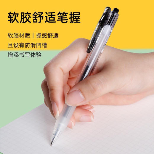 斑马中性笔JJM88-BK0.5mm按动式黑色樱花考试水笔学生用 商品图4