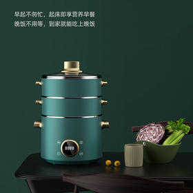 CIH家用小型不锈钢加厚电蒸锅
