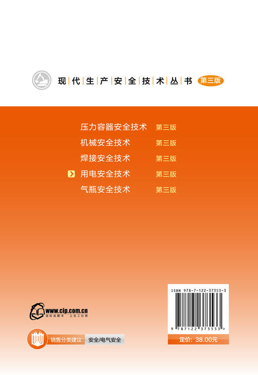 用电安全技术 第三版 电安全基础知识 电气绝缘屏护间距安全技术 电气防火防爆安全技术电工维修作业安全技术电气线路安全技术书籍 商品图1