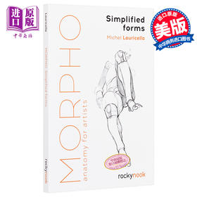 【中商原版】Morpho: Simplified Forms: Anatomy for Artists 英文原版 简单的样式：艺术家的解剖学 人体素描 绘画