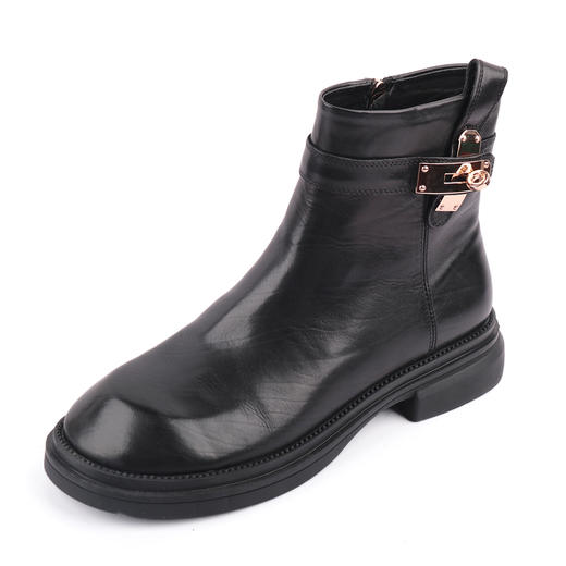 富贵吉祥2021手工定型时尚欧美风格棉靴F218031 商品图1