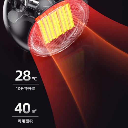 CIH家用取暖器小太阳办公室迷你电暖器 商品图1