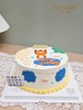 1027CAKE |  手绘蛋糕 ins风  小老虎 涂鸦 商品缩略图0
