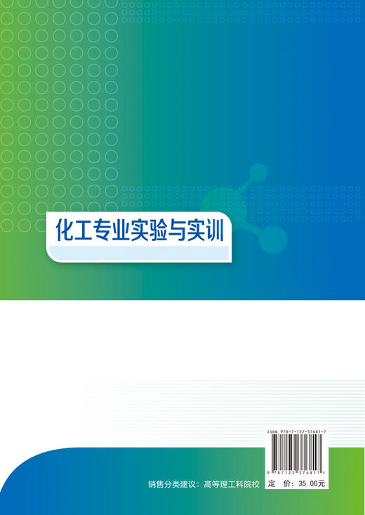 化工专业实验与实训 董凯 化工实验 化工热力学化学反应化工分离实验  化工仿真实习实训 高等院校化学工程与工艺专业实验实训教材 商品图1