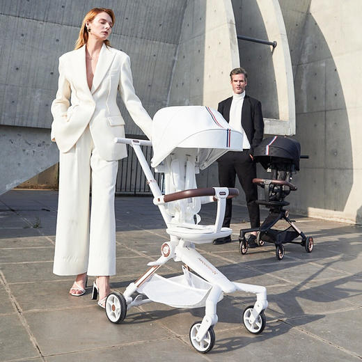 hagaday哈卡达溜娃车溜娃神器可坐可躺旋转双向FS 商品图2