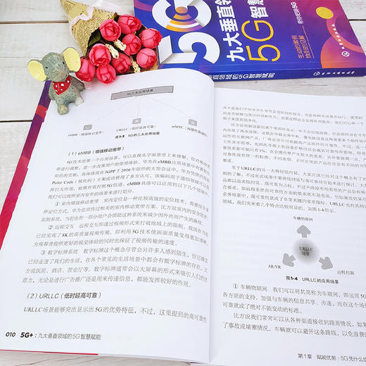 5G+九大垂直领域的5G智慧赋能 5G应用场景六大优势核心技术 5G人工智能制造智慧交通医疗未来教育能源革命智能文娱智慧城市技术书 商品图3