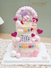 1027CAKE | 猪猪 双层款式 满月 周岁 粉色 蓝色 商品缩略图1