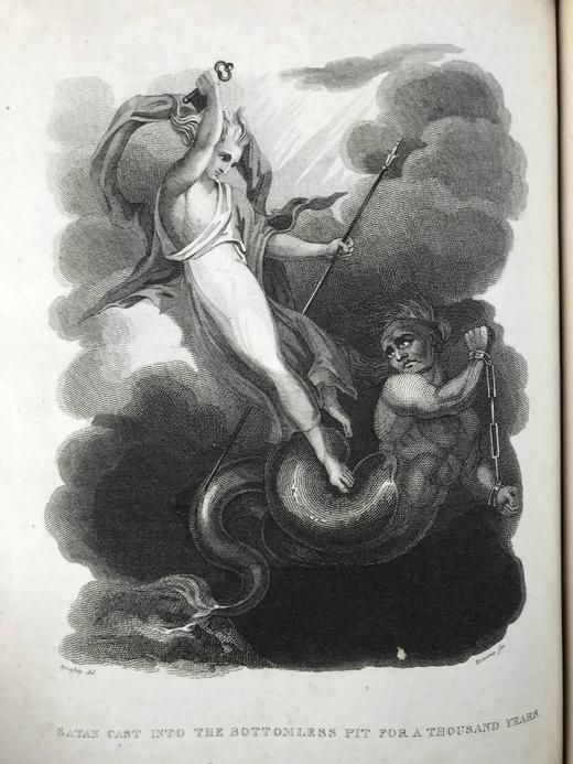 1816年 伯内特主教《地球的神圣理论》 16幅版画插图 精装16开 商品图14