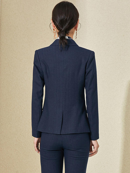 春秋西装外套女职业装英伦风高级感西服套装韩版上衣售楼部工作服 商品图4