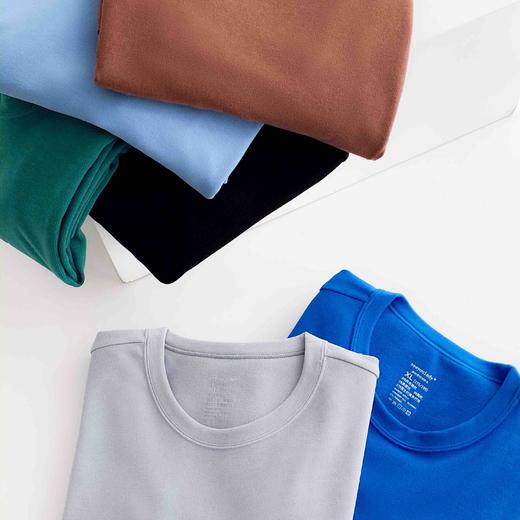 男款德绒3.0版蚕丝恒温衣（圆领） 商品图3