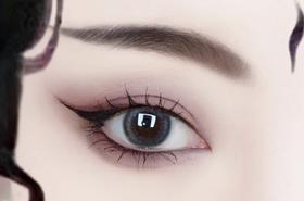 白蛇漫画眼仿妆！单眼皮必看！