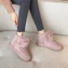 ZHR雪地靴女靴2021年新款棉靴女冬加绒加厚圆头爆款靴子平底短靴 商品缩略图5