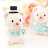 苏苏姐家婚礼小熊玩偶毛线团材料包 商品缩略图2