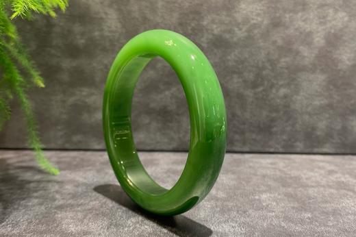 【御珠宫坊·传承系列】碧玉手镯58mm 商品图0