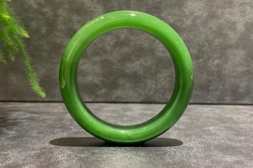 【御珠宫坊·传承系列】碧玉手镯58mm 商品图5
