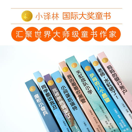 小译林国际大奖童书 全套9册 6-12岁 积累知识语文素养提升训练让成长更有力量 商品图3