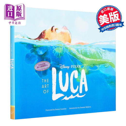 【中商原版】夏日友晴天电影设定集 迪斯尼皮克斯出品 The Art of Luca 英文原版 Enrico Casarosa 艺术 画册 商品图1