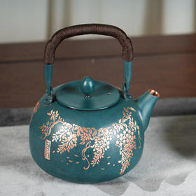 朱炳仁丨春喜壶 铜茶壶 800ml 单壶      
