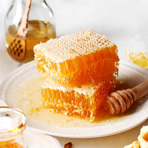 【 蜂巢蜜 500g】0添加、无污染甘肃白银今蜜源蜂场直发 成熟蜂巢蜜 商品图1