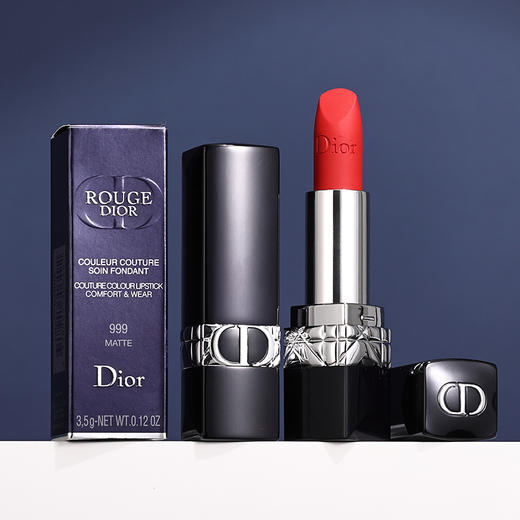 【为思礼】Dior迪奥口红  烈焰蓝金唇膏哑光999 3.5g 商品图4