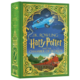 哈利波特与密室英文原版小说 精装彩绘立体书哈利波特2Harry Potter and the Chamber of Secrets MinaLima Edition英语原版进口书