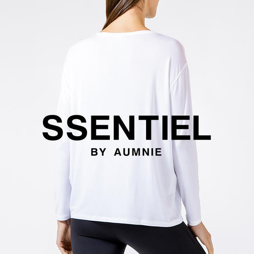 【AUMNIE】 放松一字领经典长袖T恤 LOOSE & RELAXED TEE 商品图3